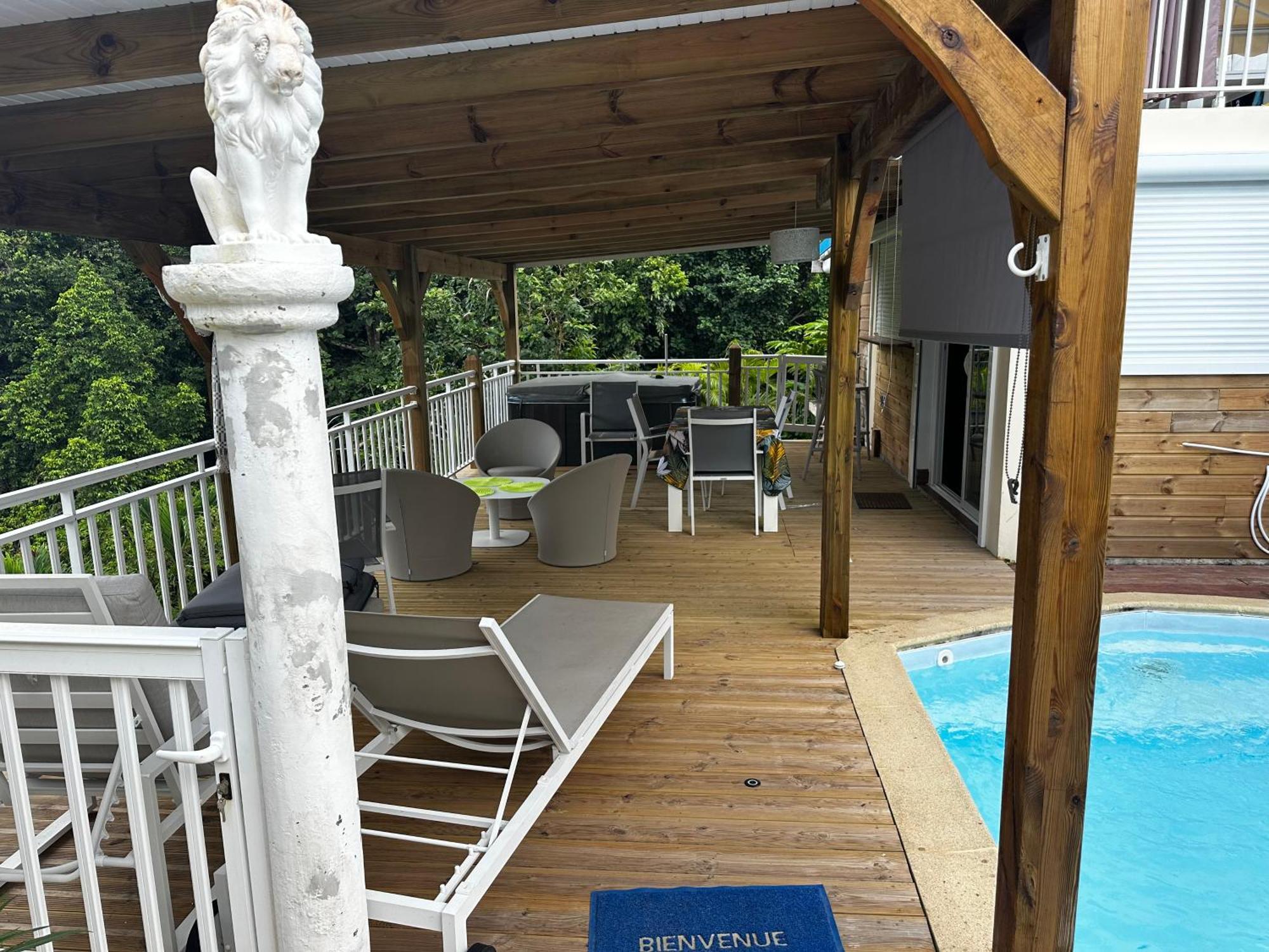 Ferienwohnung Chez Francis Petit-Bourg Exterior foto
