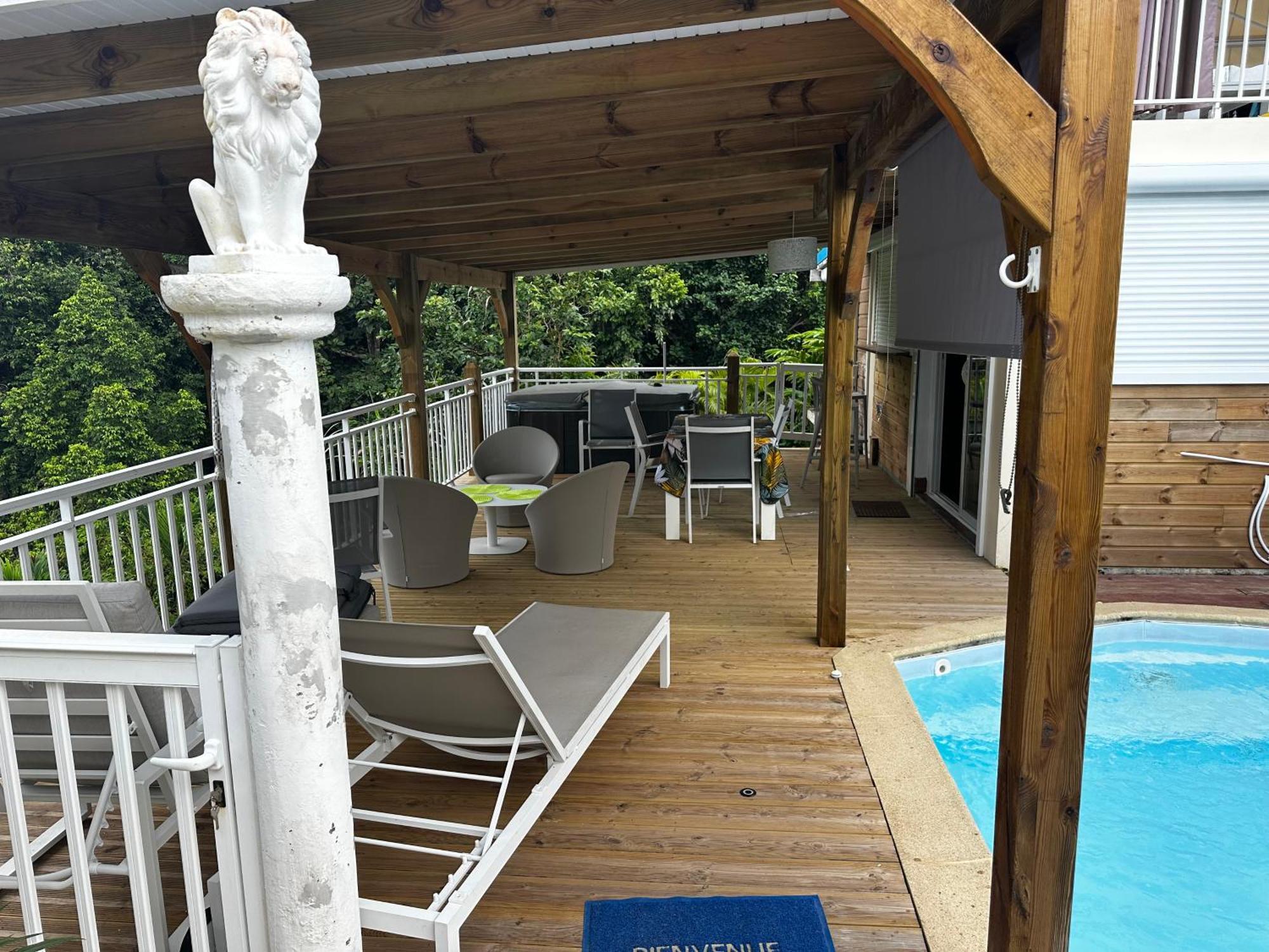 Ferienwohnung Chez Francis Petit-Bourg Exterior foto