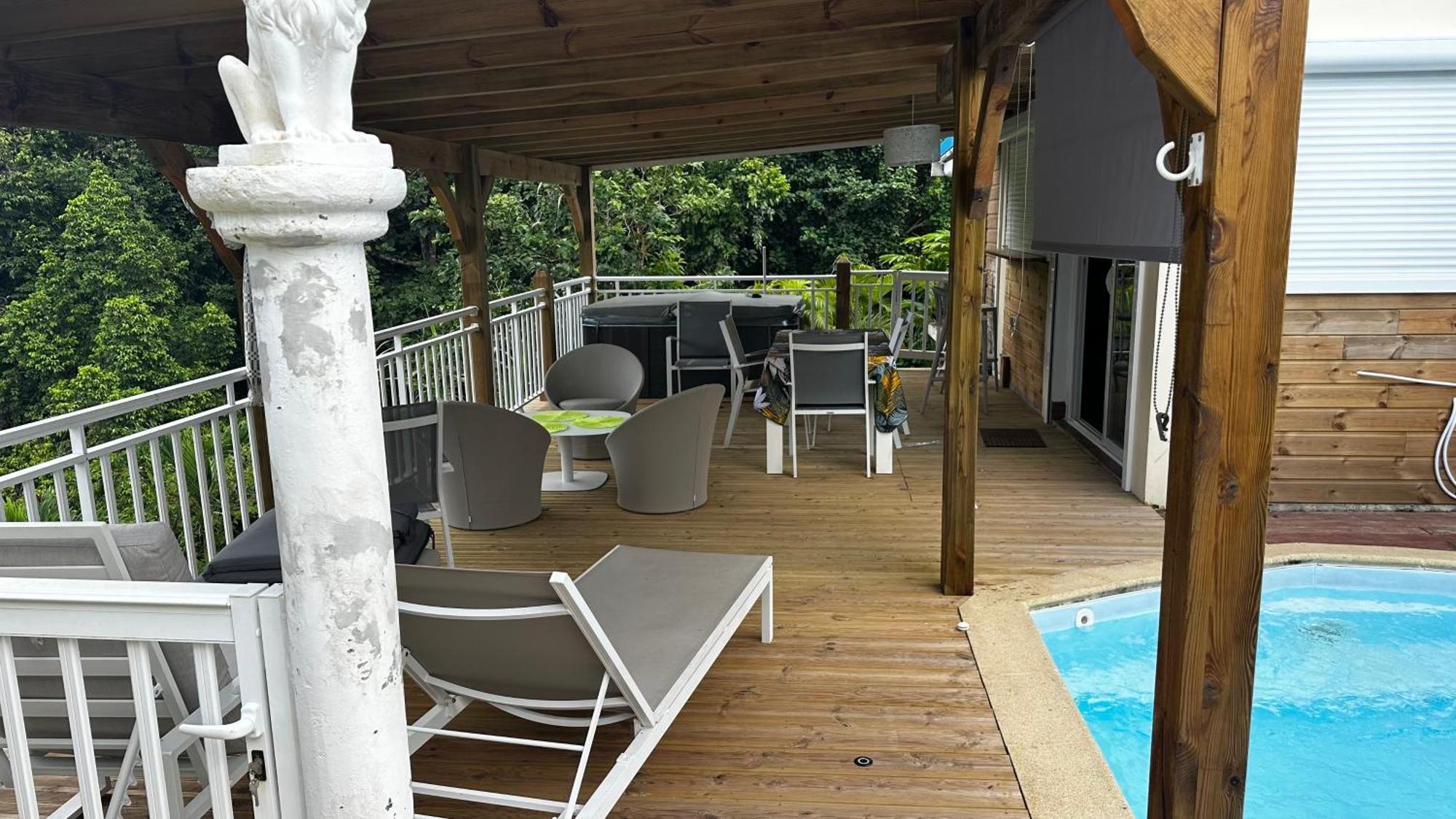Ferienwohnung Chez Francis Petit-Bourg Exterior foto